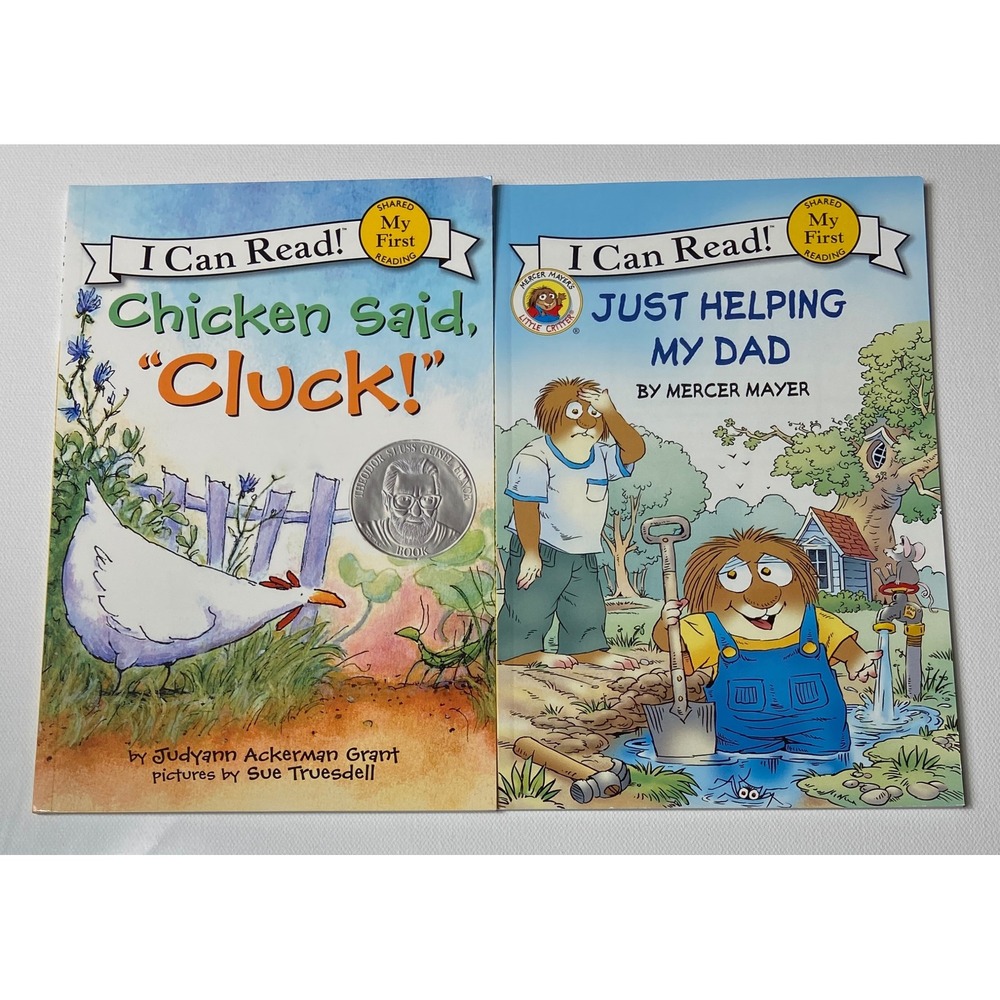 I Can Read! Chicken‎ Said, "Cluck!" & Just Helping My Dad Books